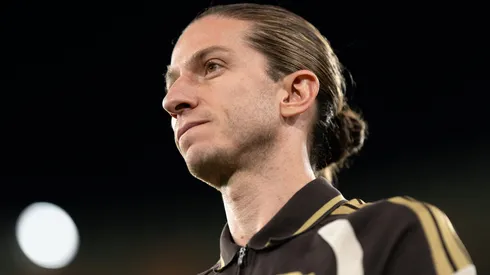 Filipe Luís técnico do Flamengo durante partida contra o Madureira no estádio Maracanã pelo campeonato Carioca 2026. Foto: Jorge Rodrigues/AGIF
