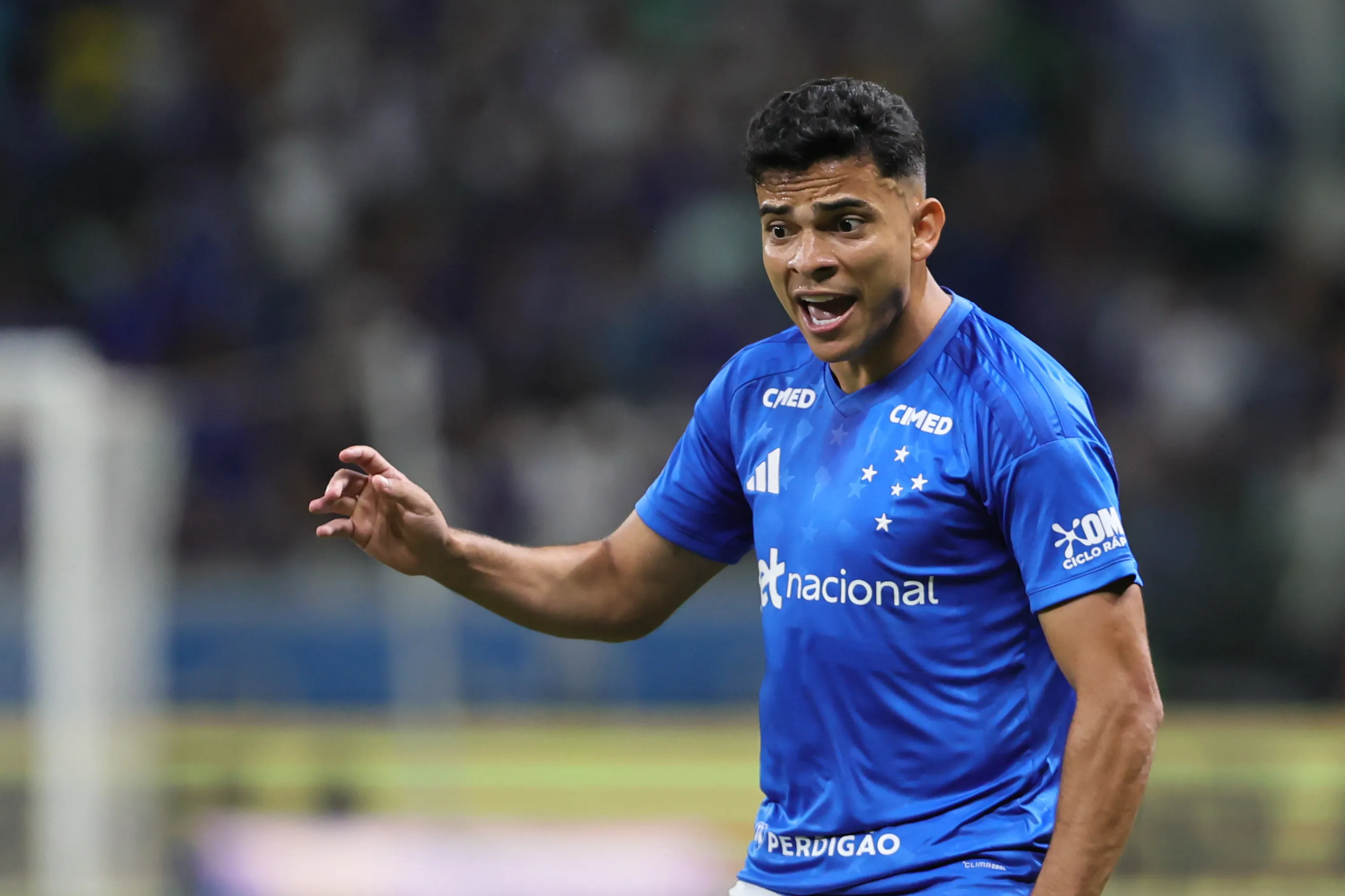 MG – BELO HORIZONTE – 28/02/2026 – MINEIRO 2026, CRUZEIRO X POUSO ALEGRE – Bruno Rodrigues jogador do Cruzeiro durante partida contra o Pouso Alegre no estadio Mineirao pelo campeonato Mineiro 2026. Foto: Gilson Lobo/AGIF