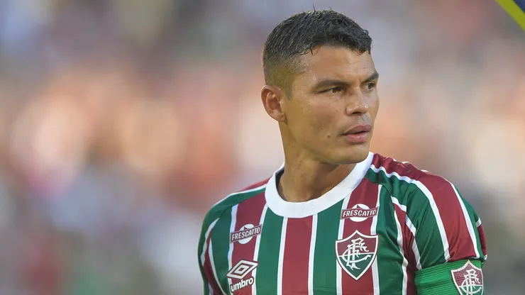 Thiago Silva durante a passagem no Fluminense
