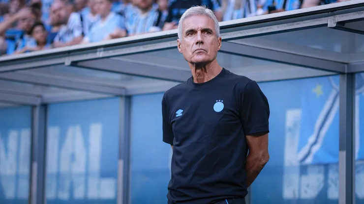 Luís Castro, técnico do Grêmio