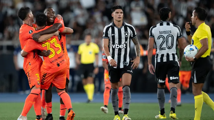 Botafogo acabou eliminado pelo Barcelona na pré-Libertadores