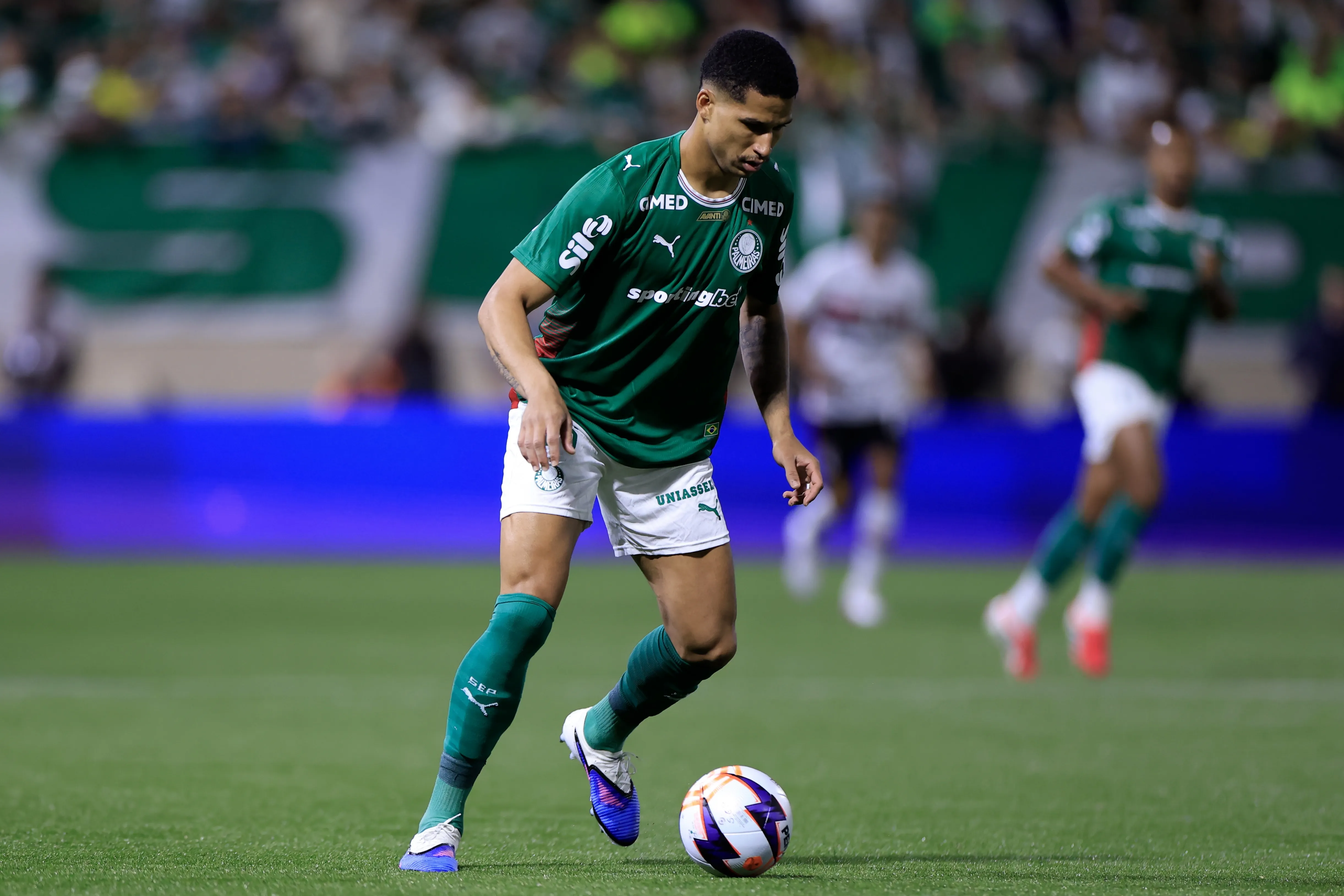 Murilo sofreu lesão no Palmeiras – Foto: Marcello Zambrana/AGIF.