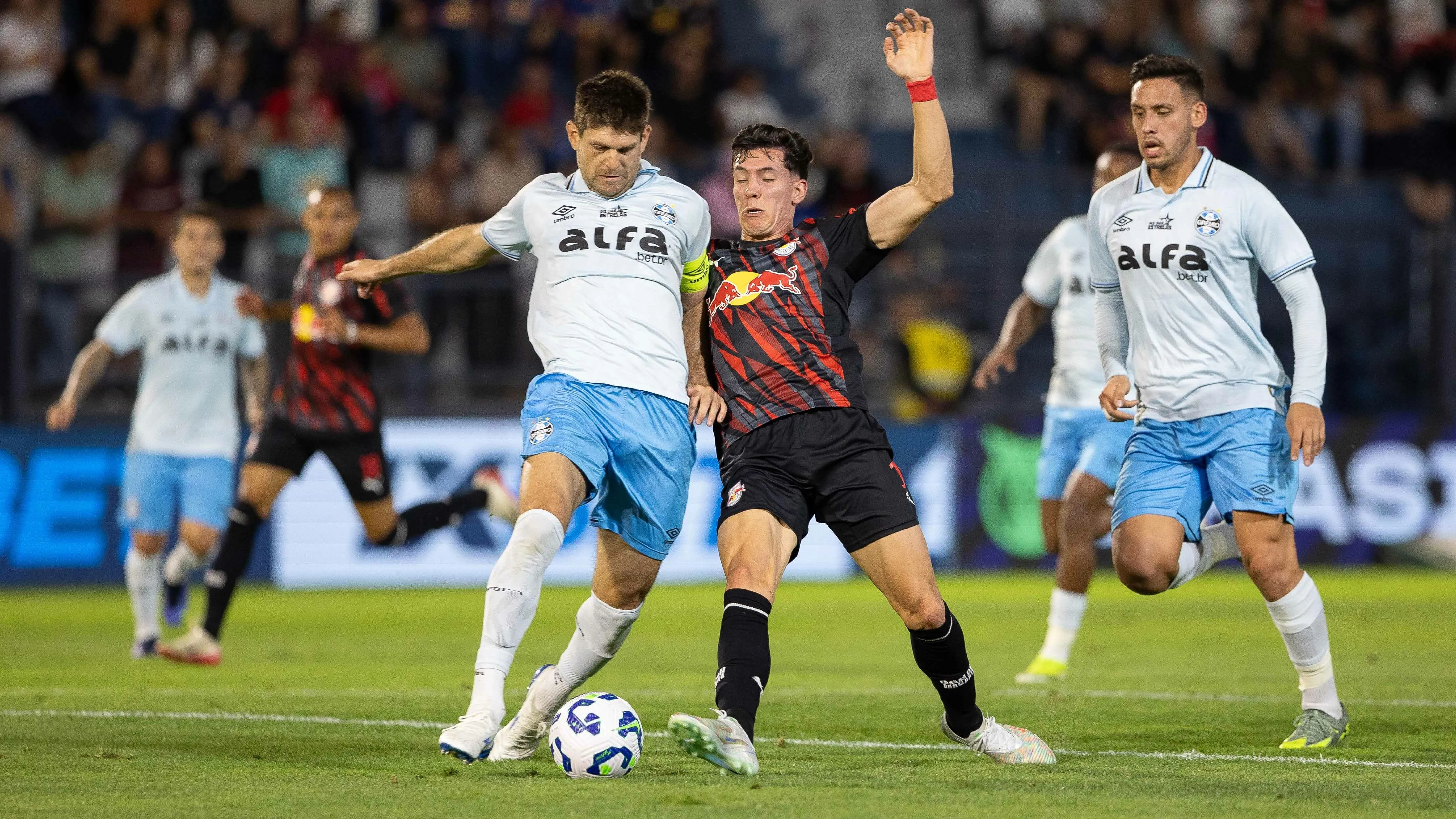 Grêmio x Bragantino. Foto: Joisel Amaral/AGIF
