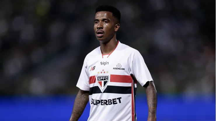 Marcos Antonio jogador do Sao Paulo durante partida contra o Palmeiras no estadio Arena Barueri pelo campeonato Paulista 2026. Foto: Marcello Zambrana/AGIF