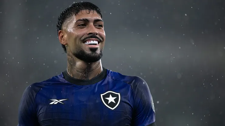 Barboza jogador do Botafogo durante partida contra o Bangu no estadio Engenhao pelo campeonato Carioca 2026.