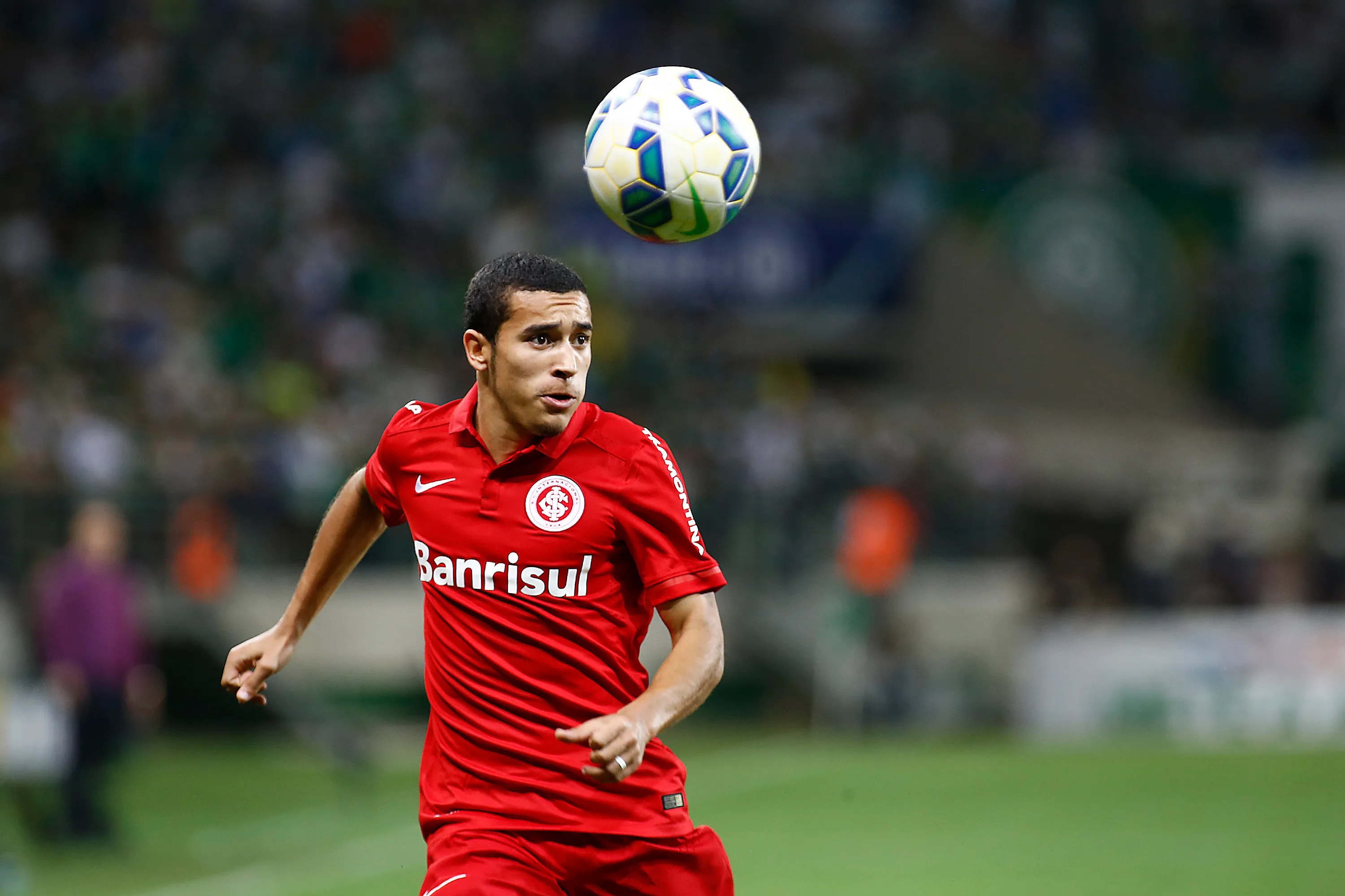 SAO PAULO – SP – 30/09/2015 – COPA DO BRASIL 2015/PALMEIRAS X INTERNACIONAL – jogador William do Internacional durante partida de volta das quartas-de-final da Copa do Brasil 2015, na Arena Allianz Parque/Sao Paulo. foto:Daniel Vorley/AGIF.