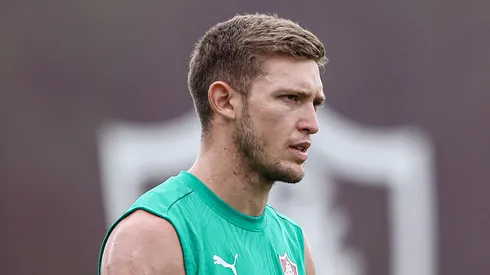 Castillo em treinamento do Fluminense. Foto: Lucas Merçon / FFC
