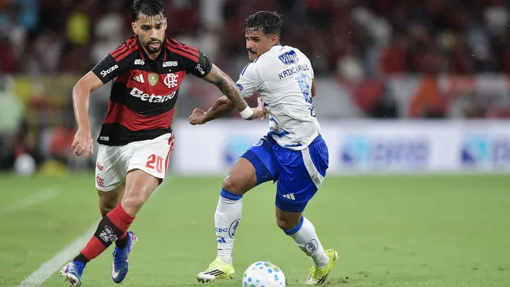 Paquetá em Flamengo x Cruzeiro pelo Brasileirão 2026. Foto: Thiago Ribeiro/AGIF