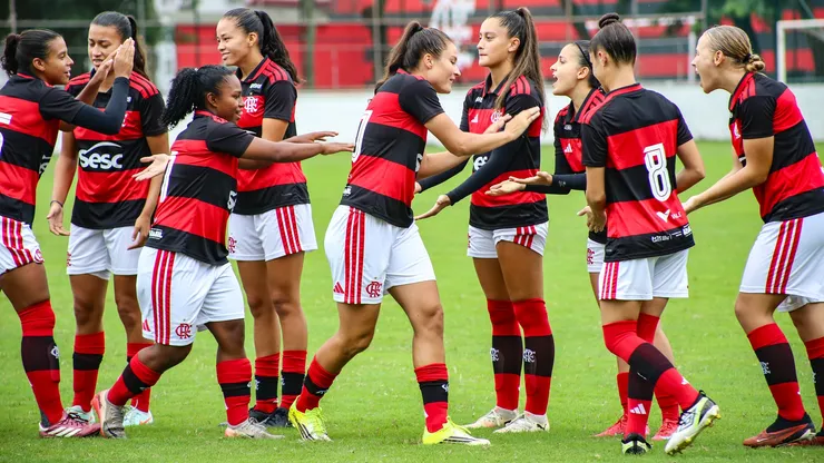 Flamengo segue na liderança do Brasileirão Sub-20 - Foto: Julliana Nascimento/CRF