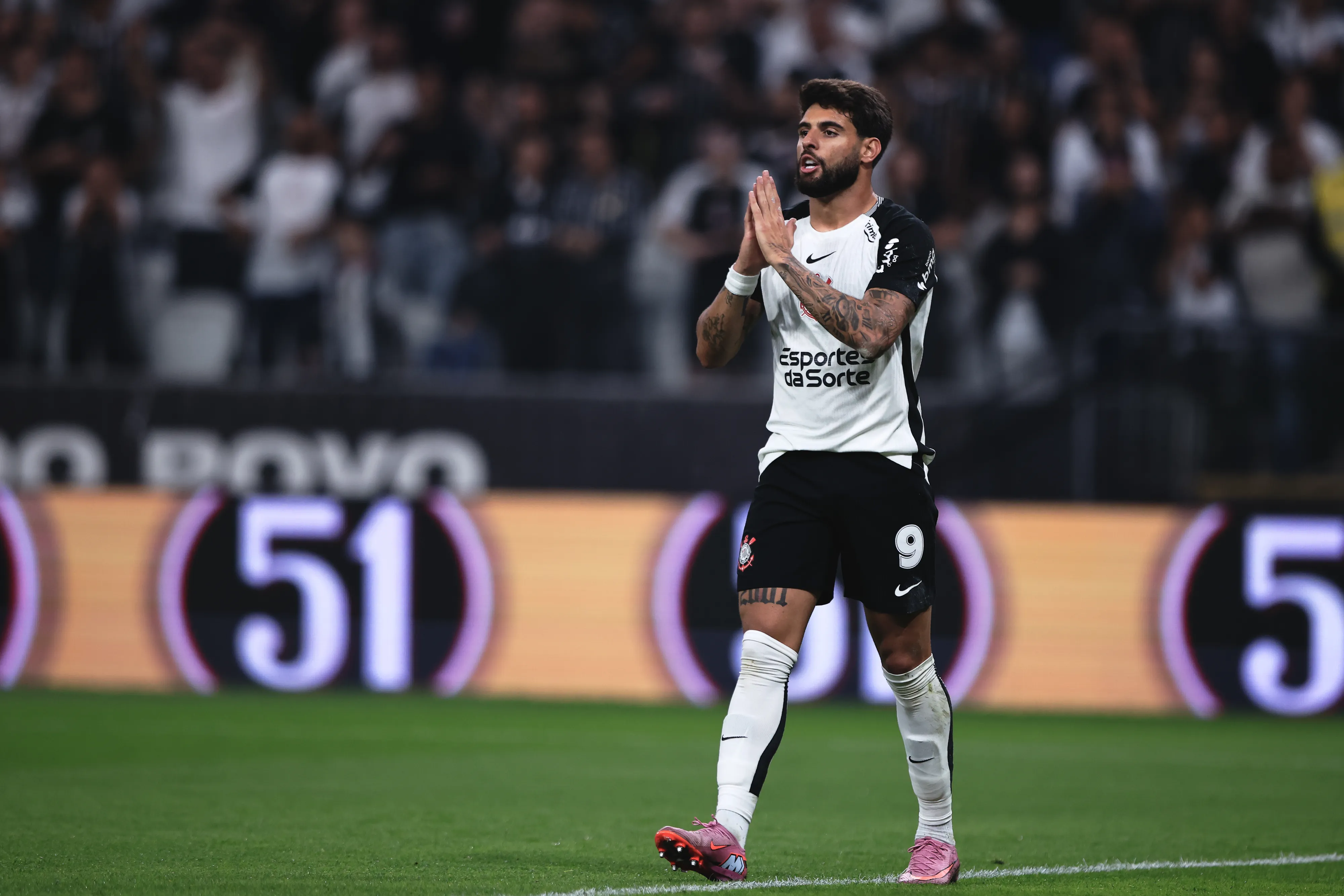 Yuri Alberto com a camisa do Corinthians – Foto: Ettore Chiereguini/AGIF