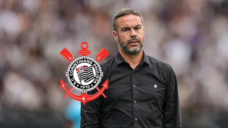 Artur Jorge técnico do Botafogo durante partida contra o São Paulo no estádio Engenhão pelo campeonato Brasileiro A 2024. Foto: Thiago Ribeiro/AGIF
