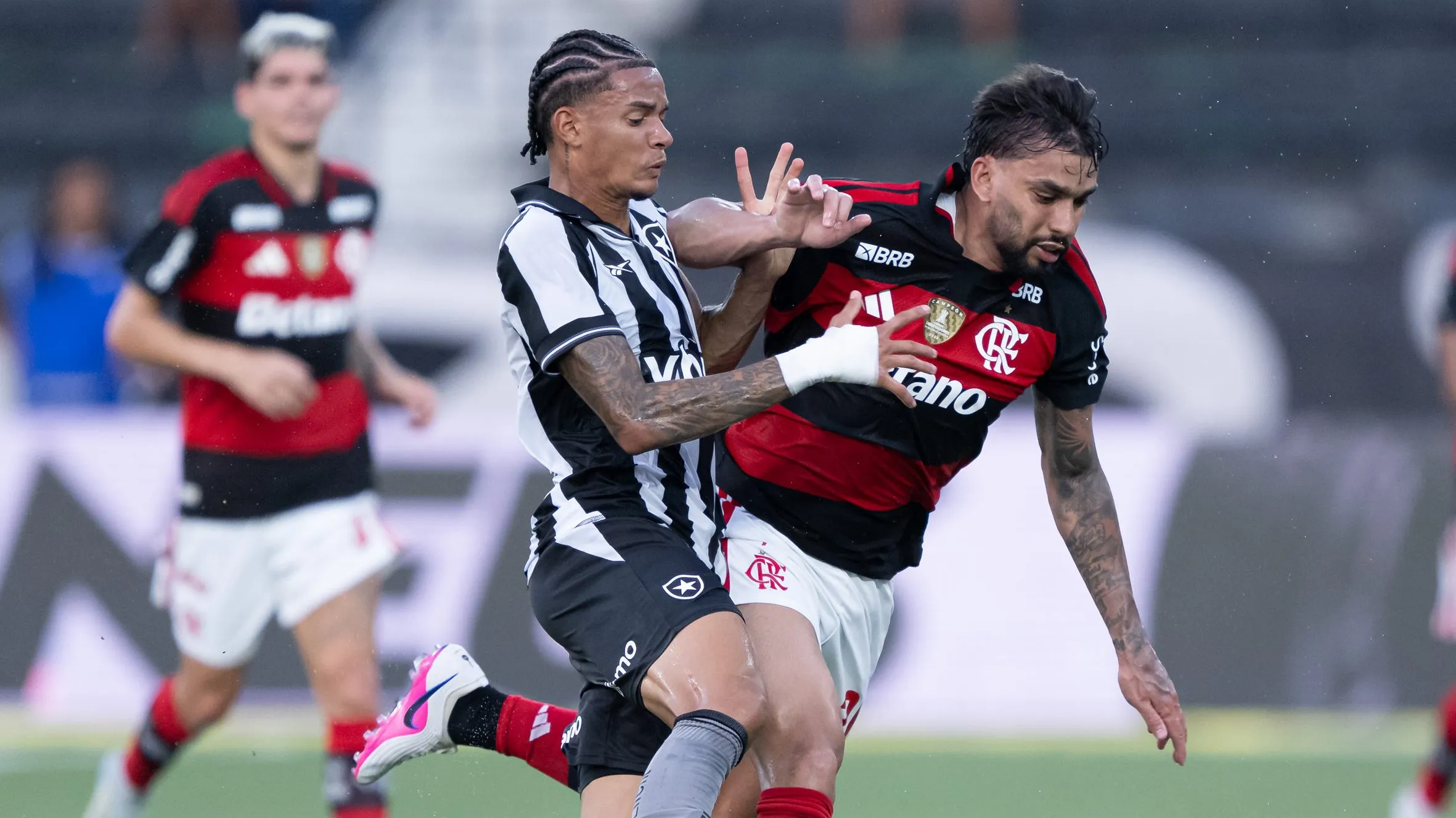 Botafogo x Flamengo. Foto: Jorge Rodrigues/AGIF