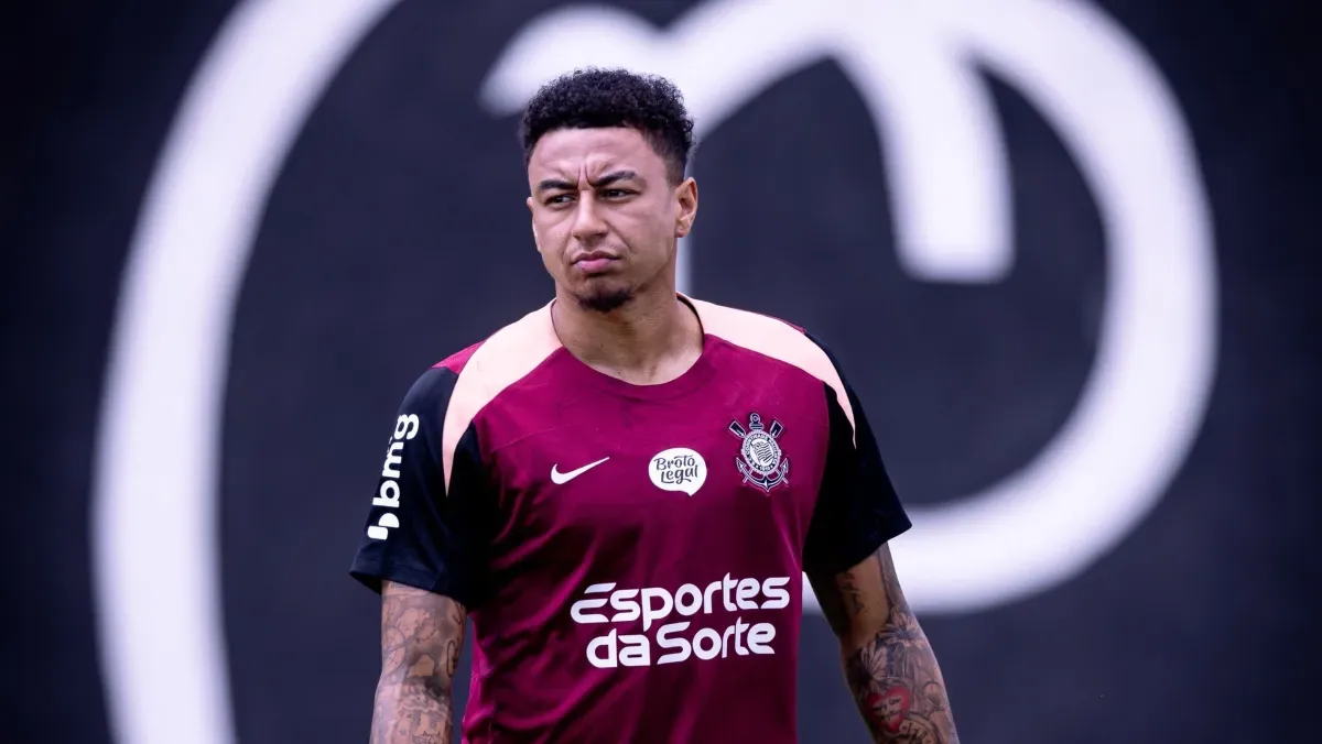 Lingard aguarda para estrear no Corinthians. Foto: Rodrigo Coca /Agência Corinthians