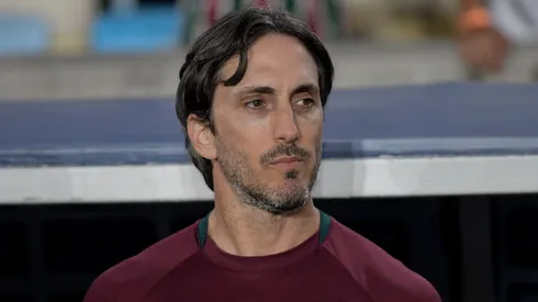 Luis Zubeldia tecnico do Fluminense durante partida contra o Ceara no estadio Maracana pelo campeonato Brasileiro A 2025. Foto: Thiago Ribeiro/AGIF