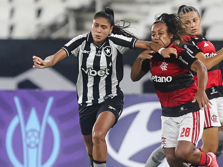 Botafogo e Flamengo empatam em 1 a 1 pelo Brasileirão Feminino