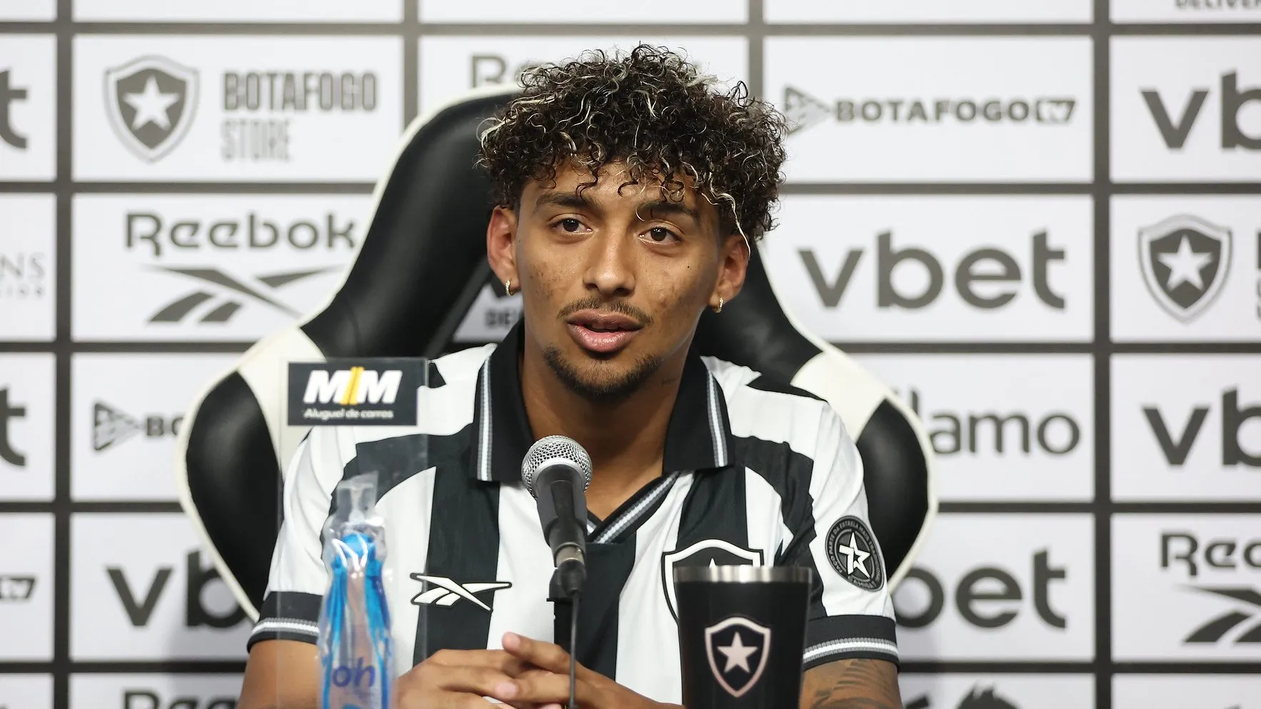 Cristian Medina foi contratado recentemente - Foto: Vítor Silva/Botafogo.