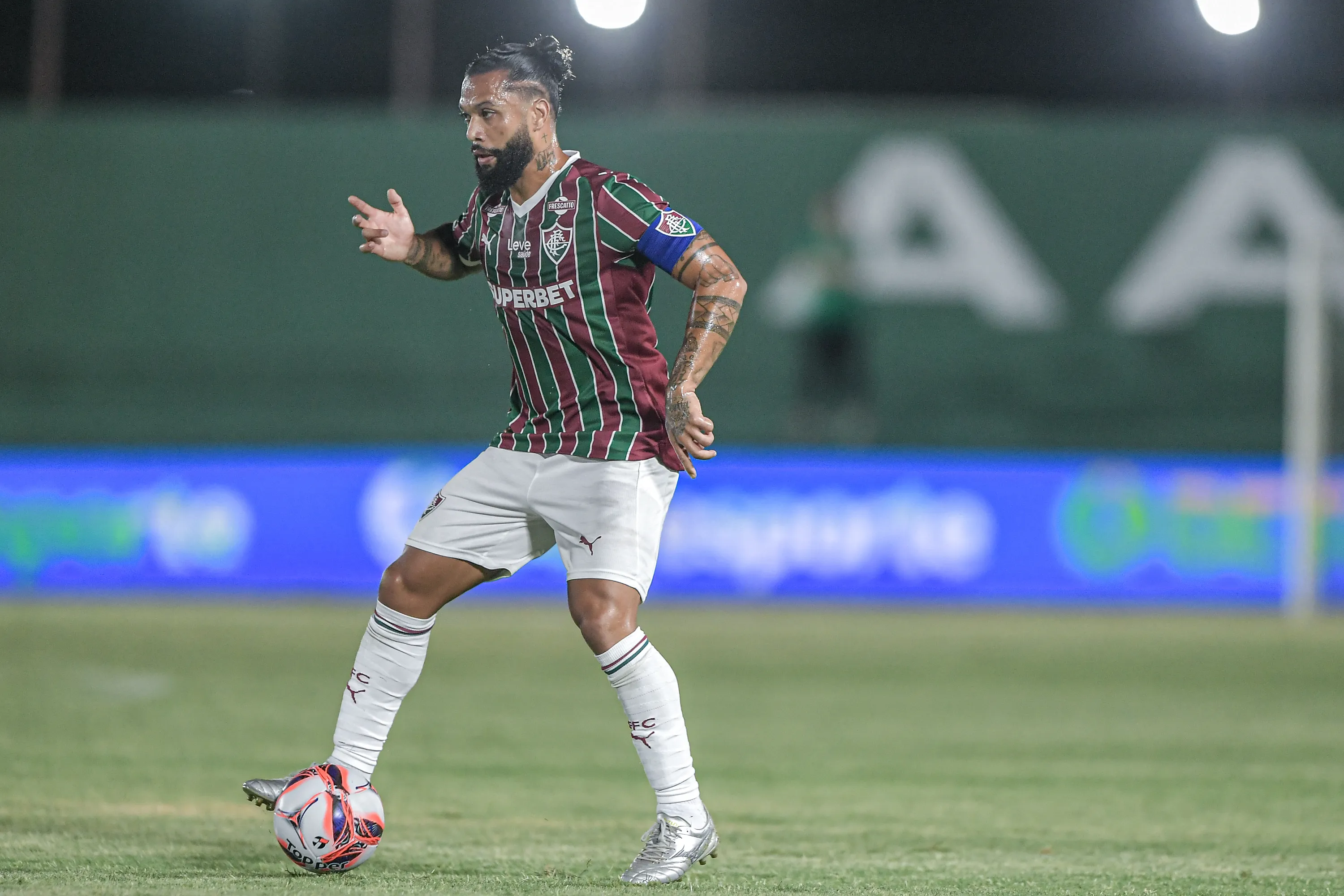 Otavio jogador do Fluminense durante partida contra o Madureira no estadio Luso Brasileiro pelo campeonato Carioca 2026. Foto: Thiago Ribeiro/AGIF