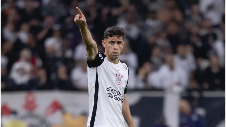 Gabriel Paulista jogador do Corinthians durante partida contra o Coritiba no estadio Arena Corinthians pelo campeonato Brasileiro A 2026. Foto: Ettore Chiereguini/AGIF