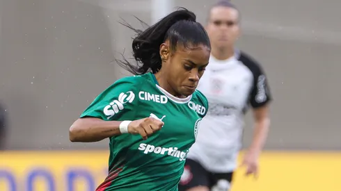 Tainá Maranhão, do Palmeiras (Foto: Fabio Menotti/Palmeiras/by Canon)