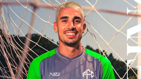 Thiago Galhardo, novo reforço do Feira, da Bahia. Foto: Divulgação/Feira FC / Esporte News Mundo