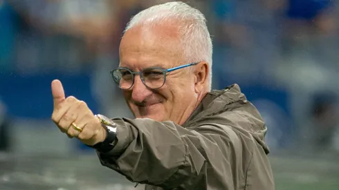 Dorival Junior técnico do Corinthians durante partida contra o Cruzeiro no estádio Mineirão pelo campeonato Brasileiro A 2026. Foto: Fernando Moreno/AGIF