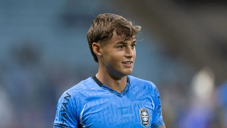 Tiago, promessa do Grêmio. Foto: Liamara Polli/AGIF