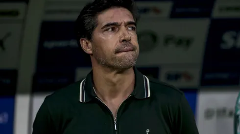 Abel Ferreira em Palmeiras x Mirassol pelo Brasileirão 2026. Foto: Marco Miatelo/AGIF