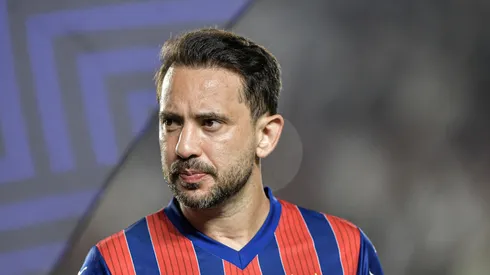 Everton Ribeiro jogador do Bahia durante partida contra o Vasco no estádio São Januário pelo campeonato Brasileiro A 2026. Foto: Thiago Ribeiro/AGIF