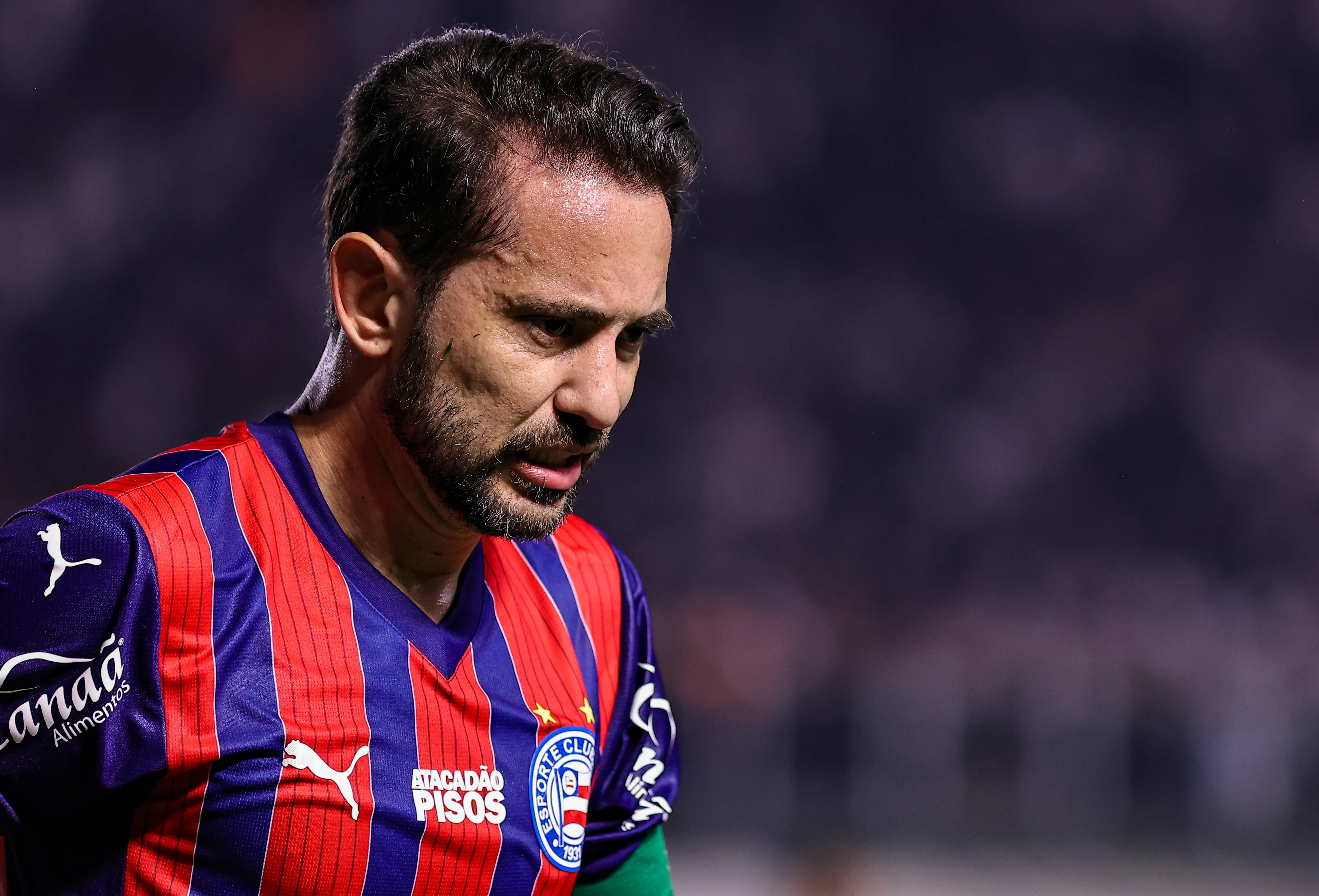 SP – SANTOS – 28/01/2026 – BRASILEIRO A 2026, CORINTHIANS X BAHIA – Everton Ribeiro jogador do Bahia durante partida contra o Corinthians no estadio Vila Belmiro pelo campeonato Brasileiro A 2026. Foto: Fabio Giannelli/AGIF