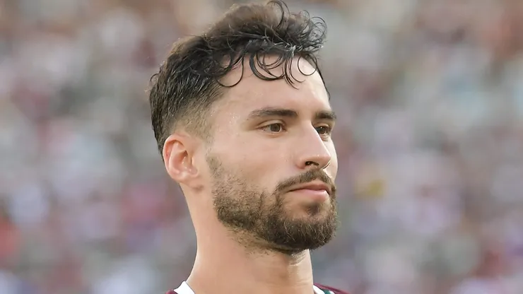 Martinelli jogador do Fluminense durante partida contra o Athletico-PR no estadio Maracana pelo campeonato Brasileiro A 2026. Foto: Thiago Ribeiro/AGIF
