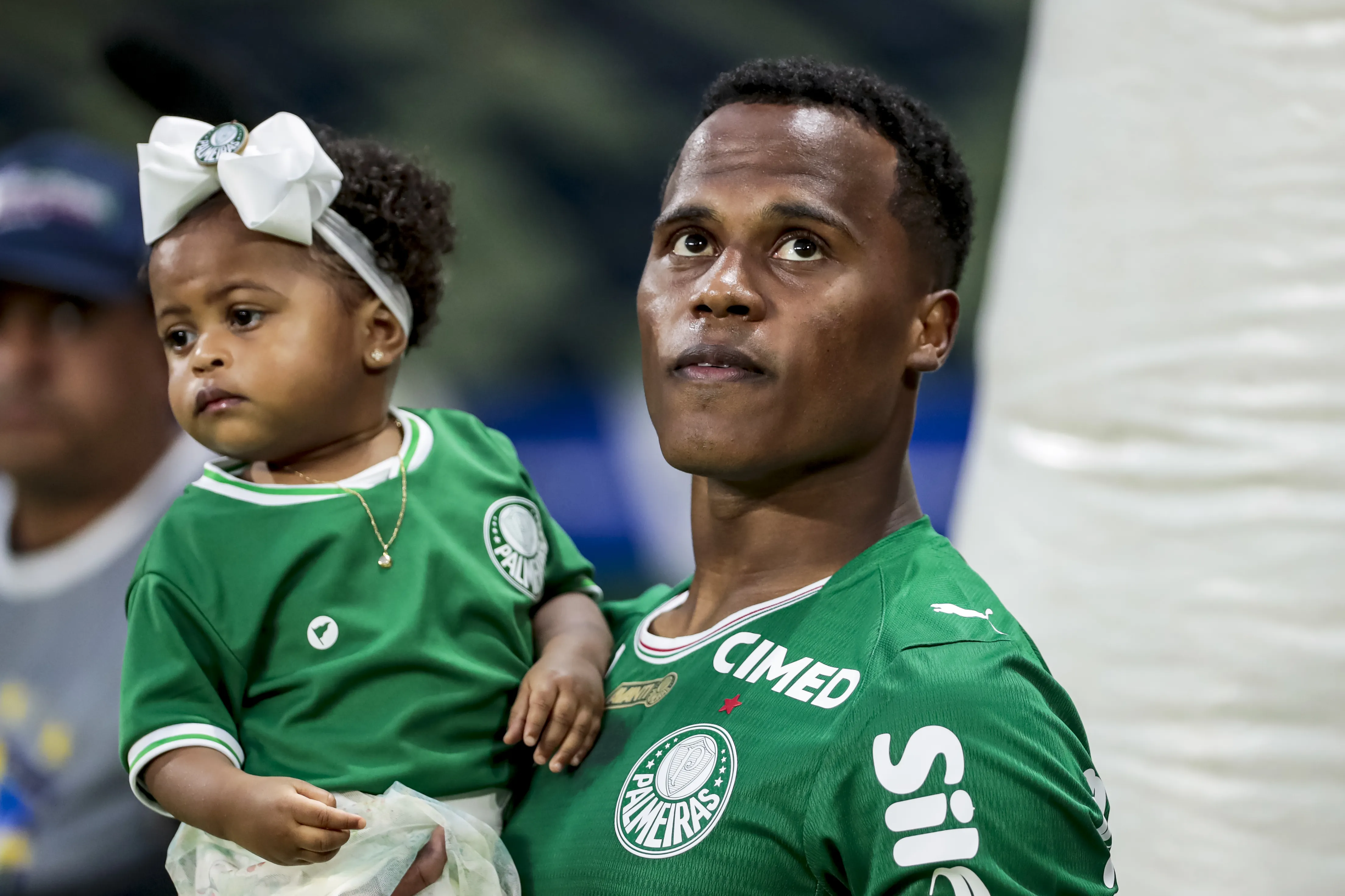 SP – SAO PAULO – 15/03/2026 – BRASILEIRO A 2026, PALMEIRAS X MIRASSOL – Jhon Arias jogador do Palmeiras durante partida contra o Mirassol no estadio Arena Allianz Parque pelo campeonato Brasileiro A 2026. Foto: Marco Miatelo/AGIF