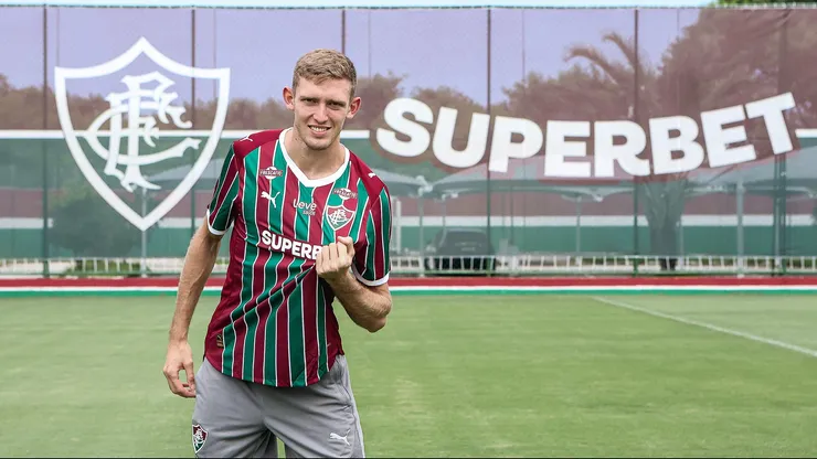 Castillo, novo reforço do Fluminense. Foto: Lucas Merçon/FFC