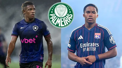 Endrick e Danilo pelos seus respectivos clubes. Fotos: Jorge Rodrigues/AGIF & Jose Manuel Alvarez Rey/Getty Images