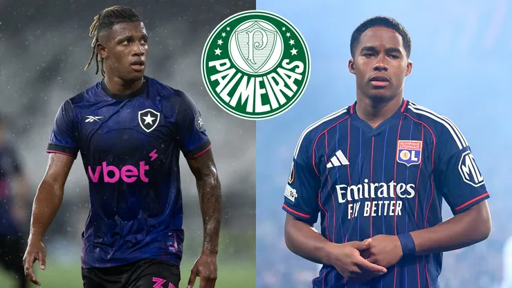 Endrick e Danilo pelos seus respectivos clubes. Fotos: Jorge Rodrigues/AGIF & Jose Manuel Alvarez Rey/Getty Images