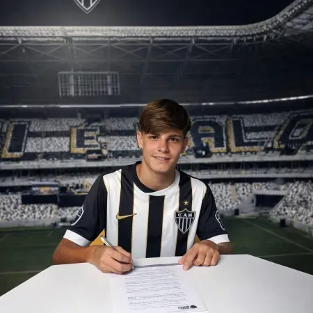 Enzo Peterson. Imagem: Divulgação/Atlético-MG.