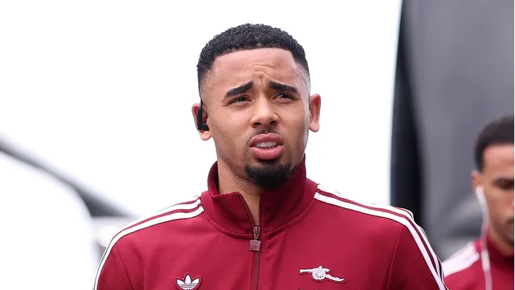 Gabriel Jesus deve ser negociado pelo Arsenal e o Palmeiras monitora. Foto: Michael Regan/Getty Images