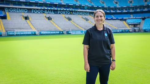 Jéssica de Lima chega as Mosqueteiras com vasta experiência – Foto: Caroline Motta/Grêmio