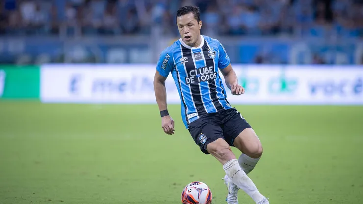 Marlon, lateral do Grêmio. Foto: Maxi Franzoi/AGIF