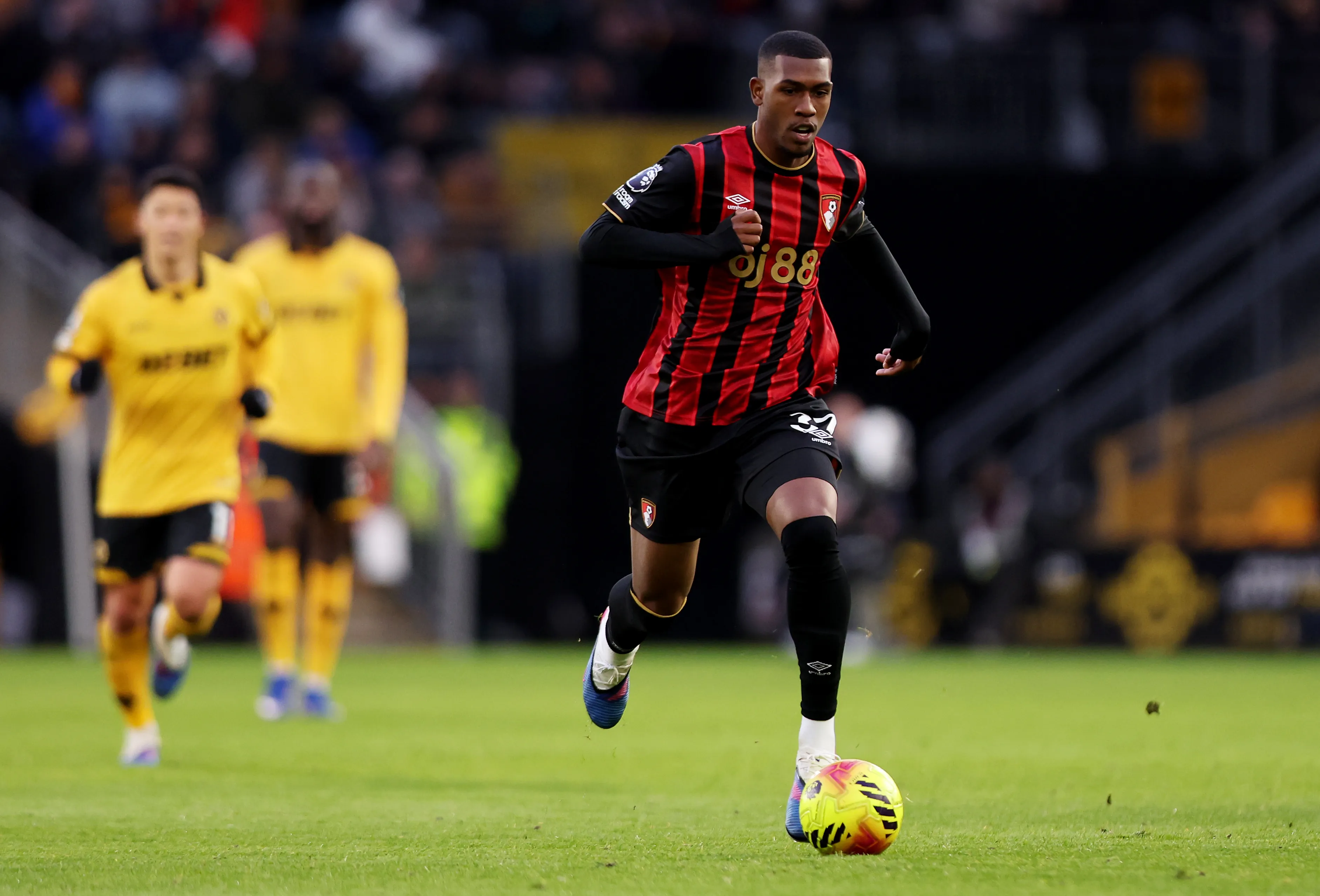 Rayan atuando no Bournemouth em 2026 –  (Photo by Jack Thomas/Getty Images)