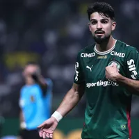 Flaco López aparece pouco em Palmeiras x Botafogo e não decide