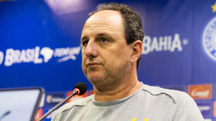 Rogério Ceni, técnico do Bahia, em entrevista coletiva após triunfo sobre o RB Bragantino (Imagem: Letícia Martins/EC Bahia)