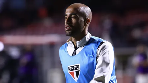 Lucas teve lesão no São Paulo.