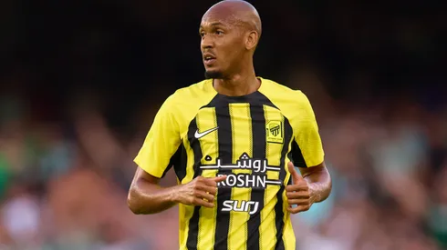 SEVILLE, SPAIN - AUGUST 03: Fabinho Tavares of Al Ittihad looks on before a Pre-Season Friendly match between Real Betis and Al Ittihad at Estadio Benito Villamarin on August 03, 2024 in Seville, Spain. (Photo by Fran Santiago/Getty Images)