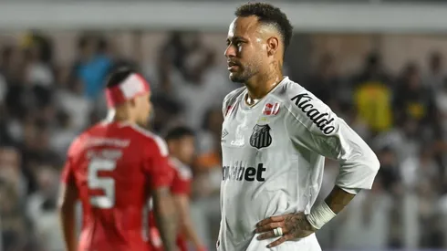 Neymar, jogador do Santos