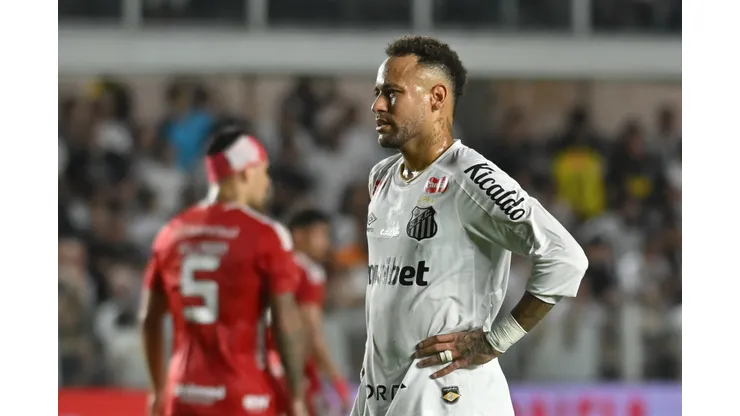 Neymar, jogador do Santos