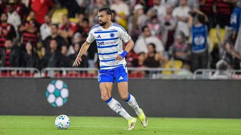Fabricio Bruno jogador do Cruzeiro durante partida contra o Flamengo no estadio Maracana pelo campeonato Brasileiro A 2026.