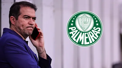 Marcelo Paz diretor do Corinthians durante partida contra o Bahia no estádio Vila Belmiro pelo campeonato Brasileiro A 2026. Foto: Fabio Giannelli/AGIF