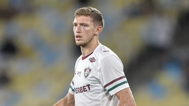Castillo jogador do Fluminense durante partida contra o Vasco no estadio Maracana pelo campeonato Brasileiro A 2026. Foto: Thiago Ribeiro/AGIF