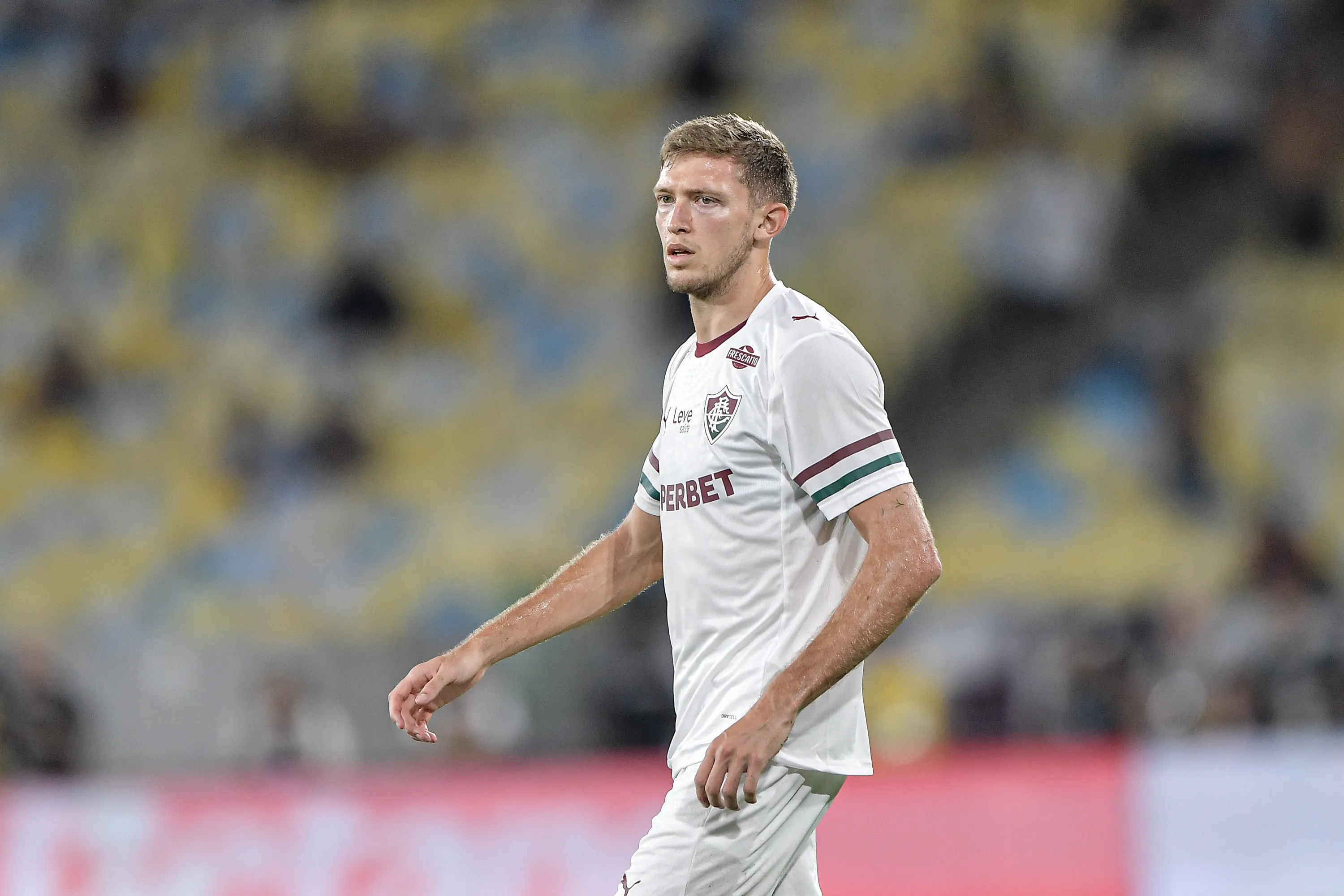 RJ – RIO DE JANEIRO – 18/03/2026 – BRASILEIRO A 2026, VASCO X FLUMINENSE – Castillo jogador do Fluminense durante partida contra o Vasco no estadio Maracana pelo campeonato Brasileiro A 2026. Foto: Thiago Ribeiro/AGIF