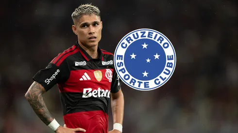 Luiz Araújo jogador do Flamengo durante partida contra o Remo no estádio Maracanã pelo campeonato Brasileiro A 2026. Foto: Jorge Rodrigues/AGIF